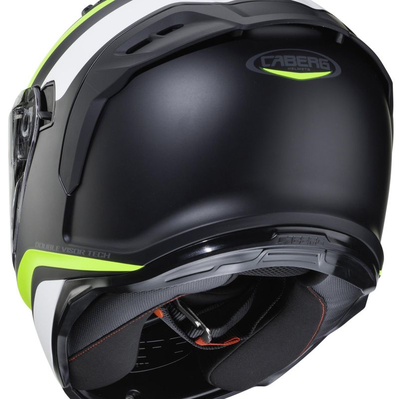  CABERG AVALON BLASTER HELHJELM MED SOLVISIR gul/sort/hvit