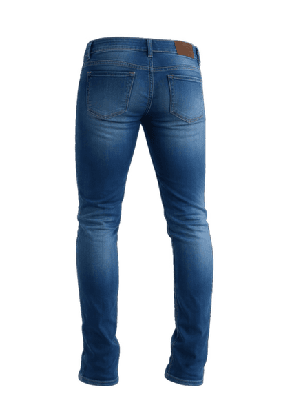 WD 069 BL&Aring; JEANS MC BUKSE MED DUPONT&reg; KEVLAR, CE-BESKYTTER KN&AElig;R OG HOFTER
