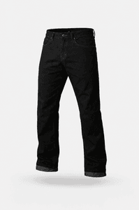 Hovedbilde WD 082 BLACK JEANS MC BUKSE MED DUPONT&reg; KEVLAR, CE-BESKYTTER P&Aring; KN&AElig;R OG HOFTER