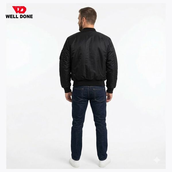 WD Bomber jakke Sort