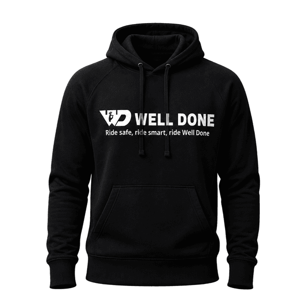 WELLDONE HOODIE I BOMULL SORT