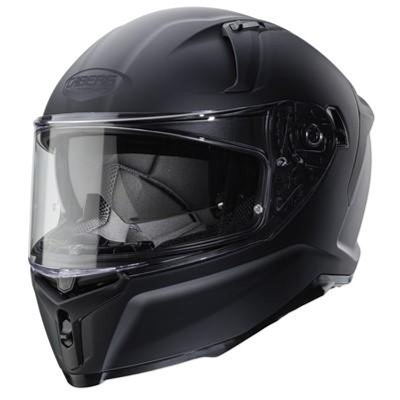 CABERG AVALON BLASTER HELHJELM MED SOLVISIR,sortmatt
