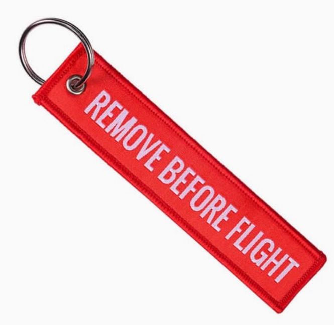 Hovedbilde Nøkkelring Remove Before Flight